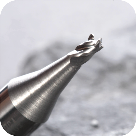 P-3852 Universal Grade Carbide 2mm 4 Flutes End Mill Cutter