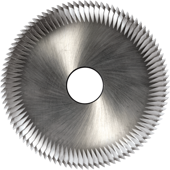 P-4064 HSS M35-Coating 60.3mm (45°) Angle Milling Cutter
